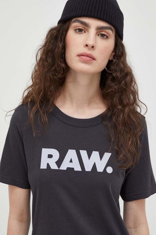 

Футболка G-Star из необработанного хлопка G-Star Raw, серый