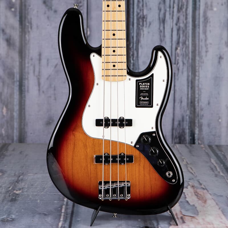 

Fender Player Jazz Bass, 3 цвета Sunburst