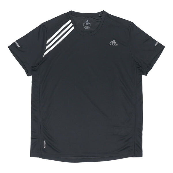 

Футболка Adidas Plaid RunningTrainingShort-sleeveTee Men Black, Черный