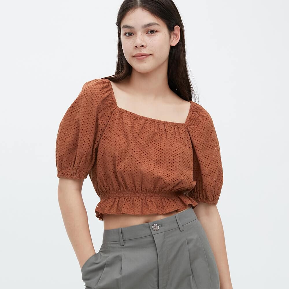 

Рубашка Uniqlo, коричневый