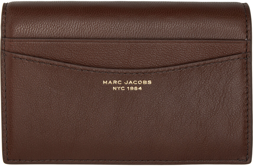 

Бордовый кошелек 'The Slim 84' Marc Jacobs