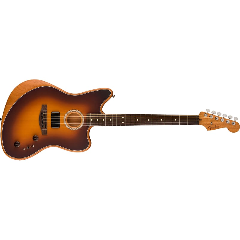 Fender Acoustasonic Player Jazzmaster Guitar Палисандр Гриф 2 цвета Sunburst 0972233103