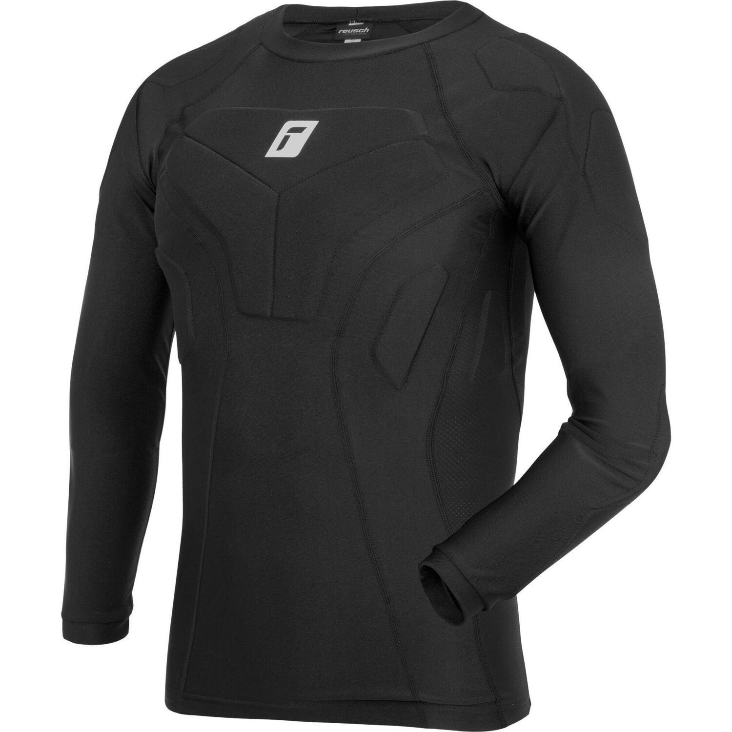 

Компрессионная рубашка Reusch Goalkeeper Shirt Padded, черный