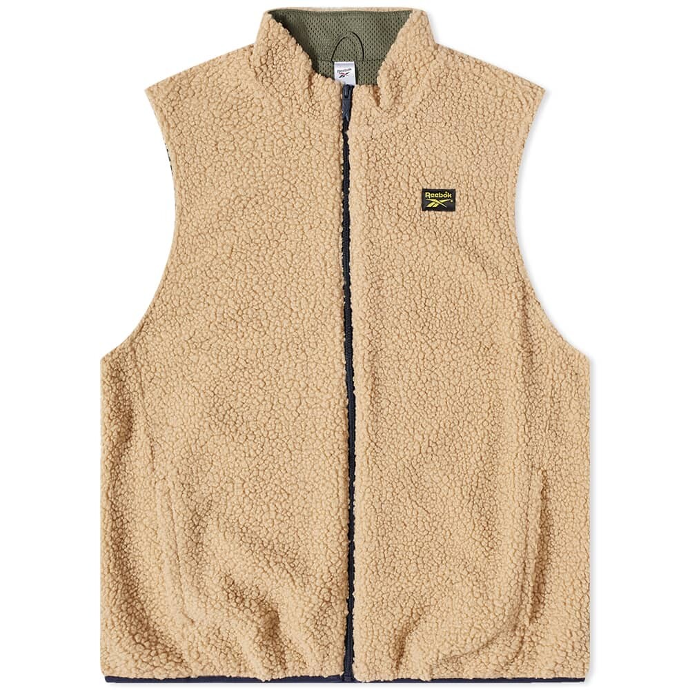 

Жилет мужской Reebok Cord Sherpa Vest, светло-коричневый
