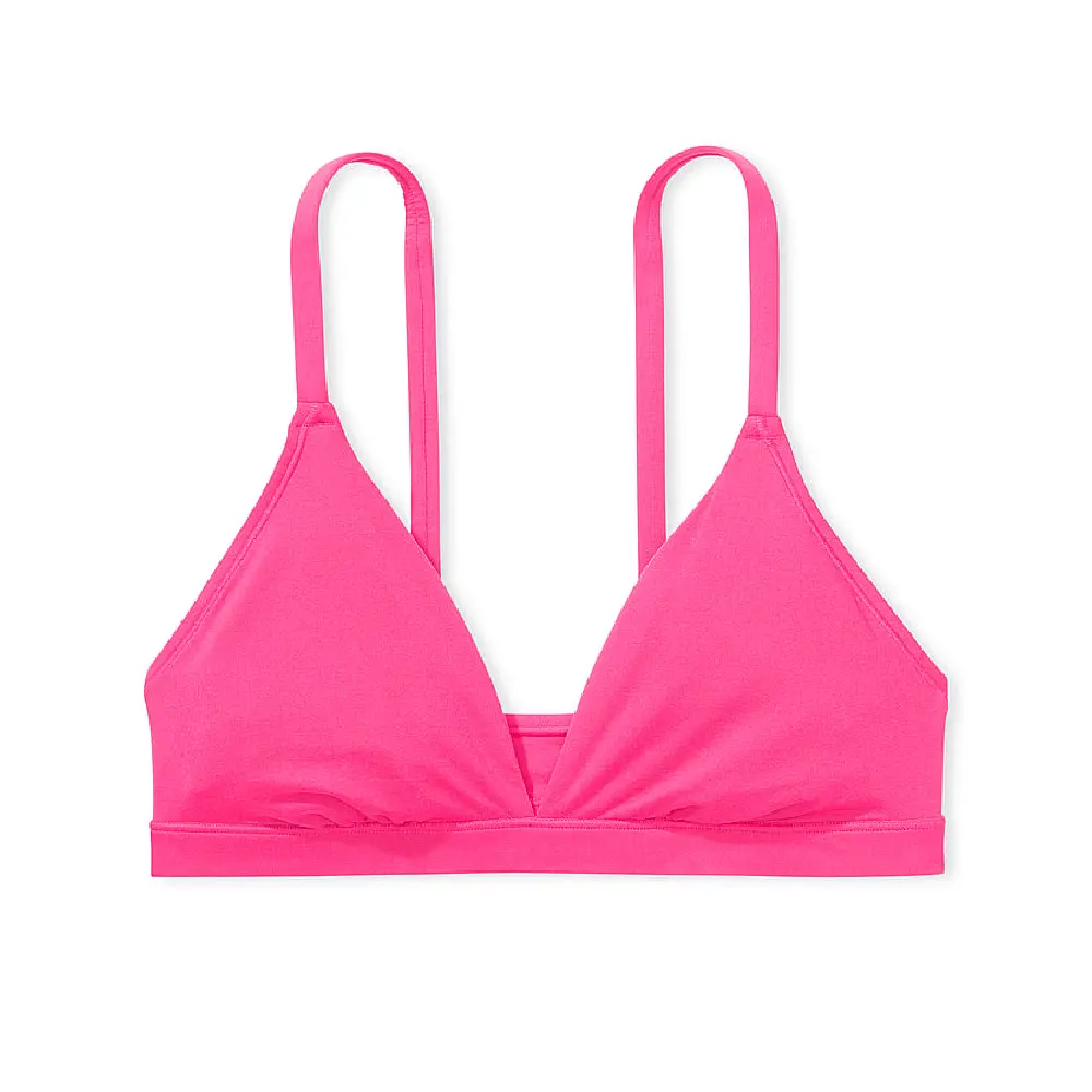 

Бюстгальтер Victoria's Secret Pink Base Stretch Triangle, розовый