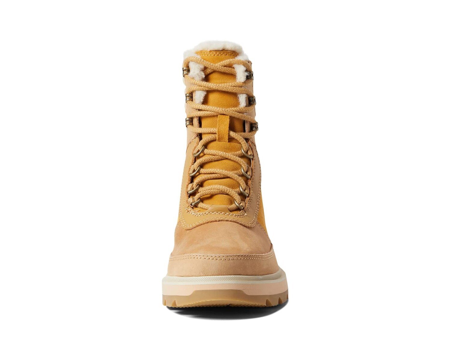 

Ботинки Lennox Lace Cozy STKD Waterproof SOREL, желтый