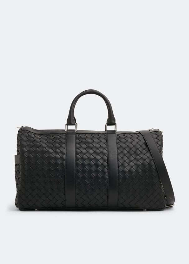 

Сумка BOTTEGA VENETA Intrecciato duffle bag, черный