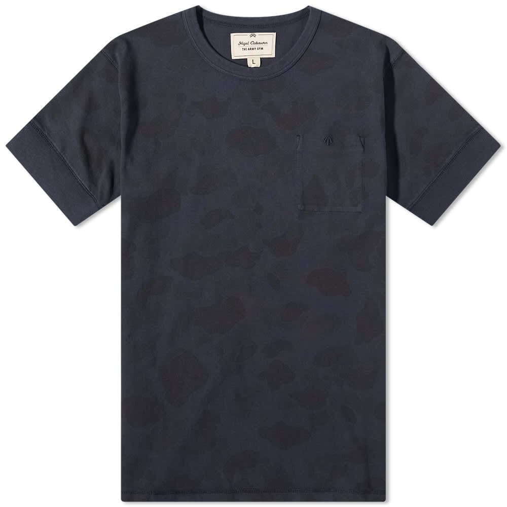 

Футболка Nigel Cabourn Camo Military Tee, Серый