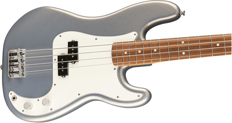 Бас-гитара Fender Player Precision Silver Player Precision Bass цена и фото