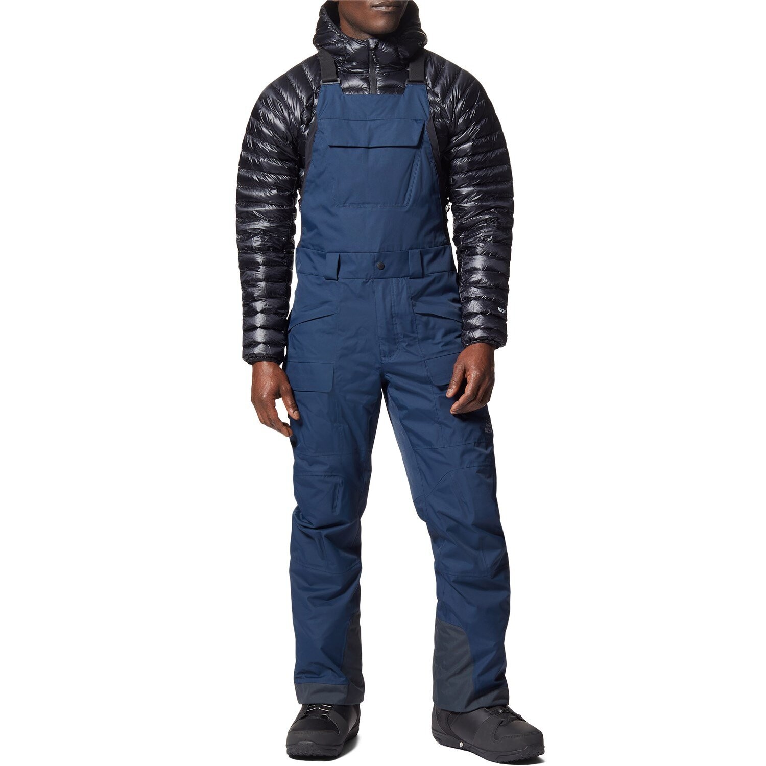 

Горнолыжные брюки с подтяжками Mountain Hardwear Firefall Insulated Tall, нави