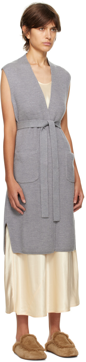 

Серый уругвайский кардиган Max Mara Leisure
