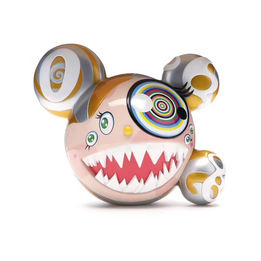 

Виниловая фигурка Takashi Murakami Mr. Dob, золотой/мультиколор