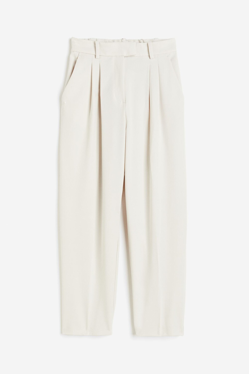 

Брюки H&M Ankle-length, светло-бежевый