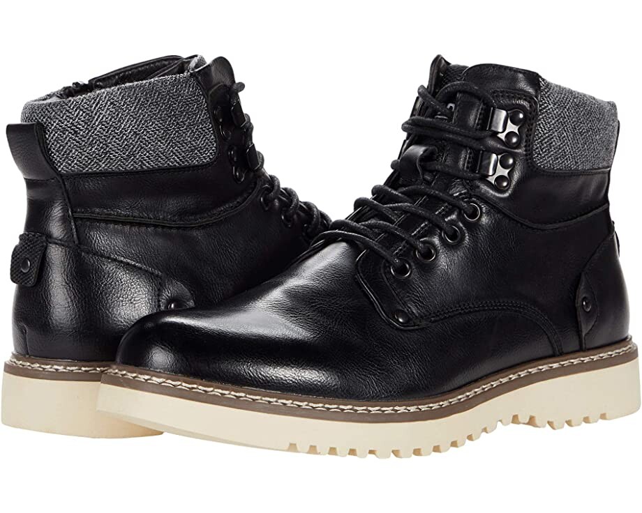 

Ботинки Delwar Lace-Up Boot Steve Madden, черный