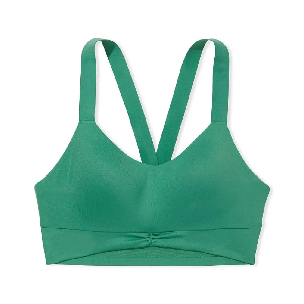 

Спортивный бюстгальтер Victorias Secret Love Cloud Ruched Sports, зеленый