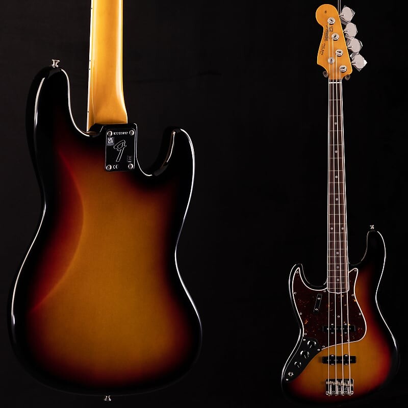 

Fender American Vintage II 1966 Jazz Bass Lefty 3-Color Sunburst 092
