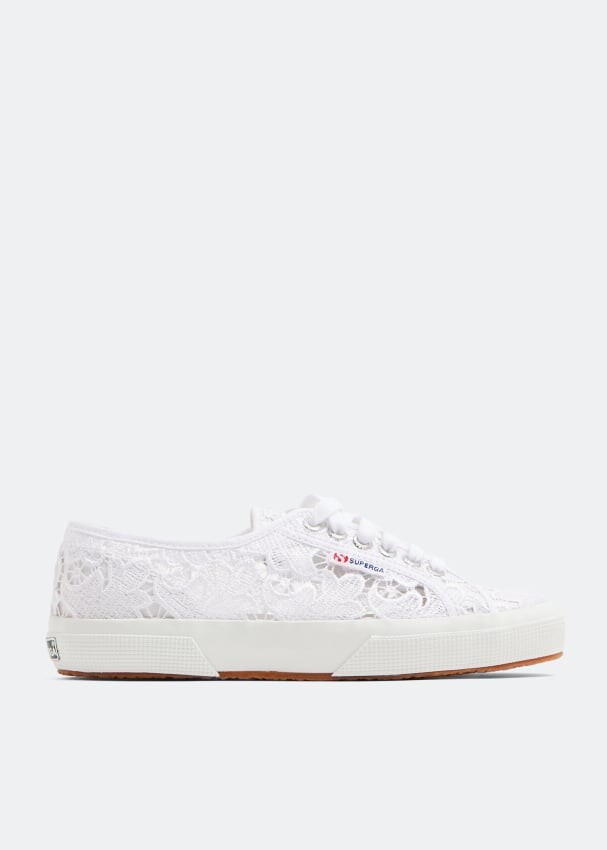 

Кроссовки SUPERGA 2750 Macrame sneakers, белый