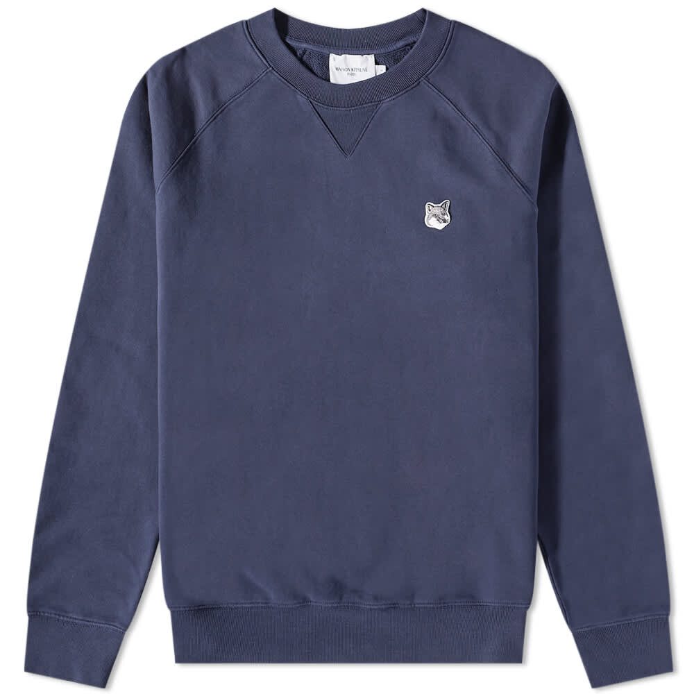 

Джемпер Maison Kitsune Grey Fox Head Patch Classic Sweat, Серый