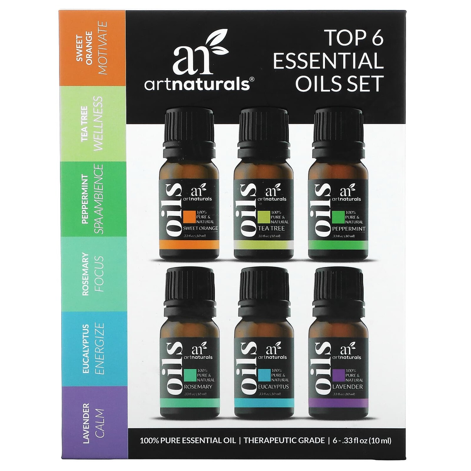 

Набор Artnaturals эфирных масел, набор из 6 предметов по 10 м