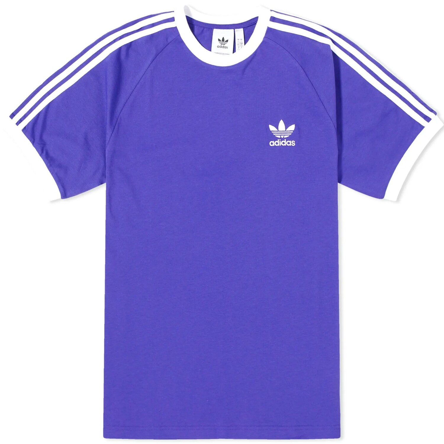 

Футболка Adidas 3-stripe, фиолетово-синий