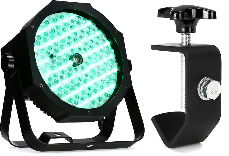 

Комплект ADJ Mega Go Par64 Plus RGB+UV PAR с батарейным питанием и C-образным зажимом ADJ American DJ MEG373=1 C-CLAMP=1
