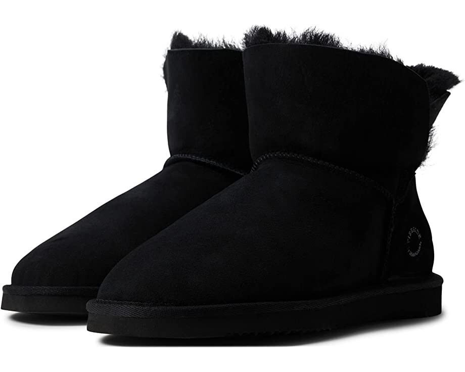 

Ботинки Perth Genuine Shearling Fold-Over Boot FIRESIDE by Dearfoams, черный