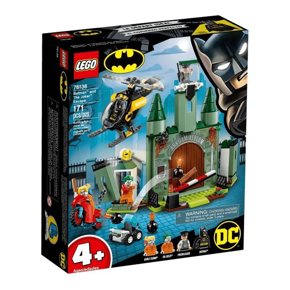 Конструктор LEGO Super Heroes 76138 Джокер в бегах и Бэтмен - фото