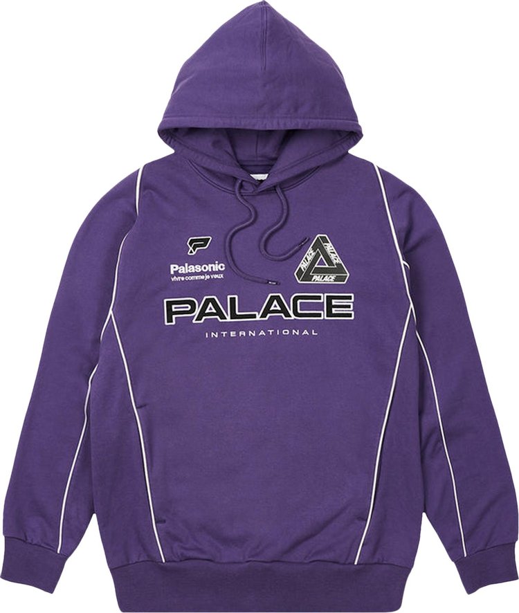 Толстовка Palace International Hood 'Purple', фиолетовый