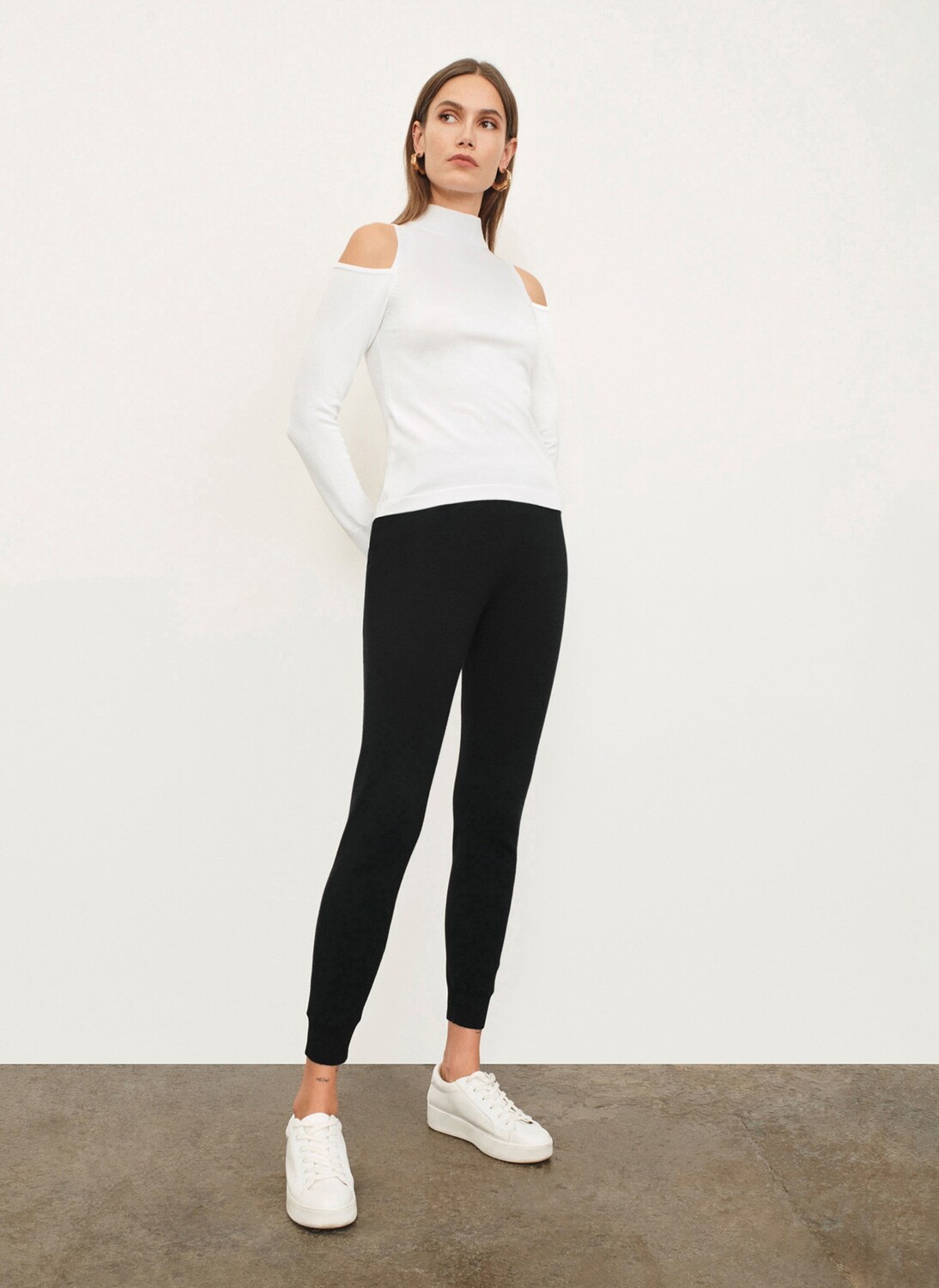 

Топ с изысканными вырезами Donna Karan