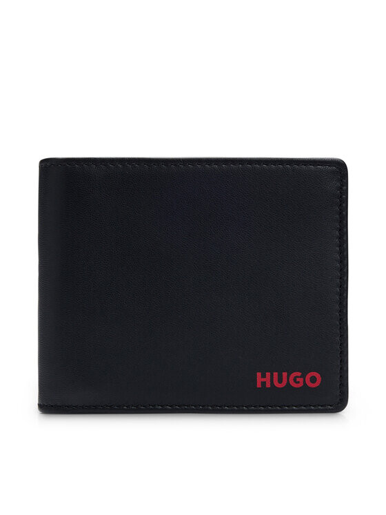 

Большой мужской кошелек Hugo, черный