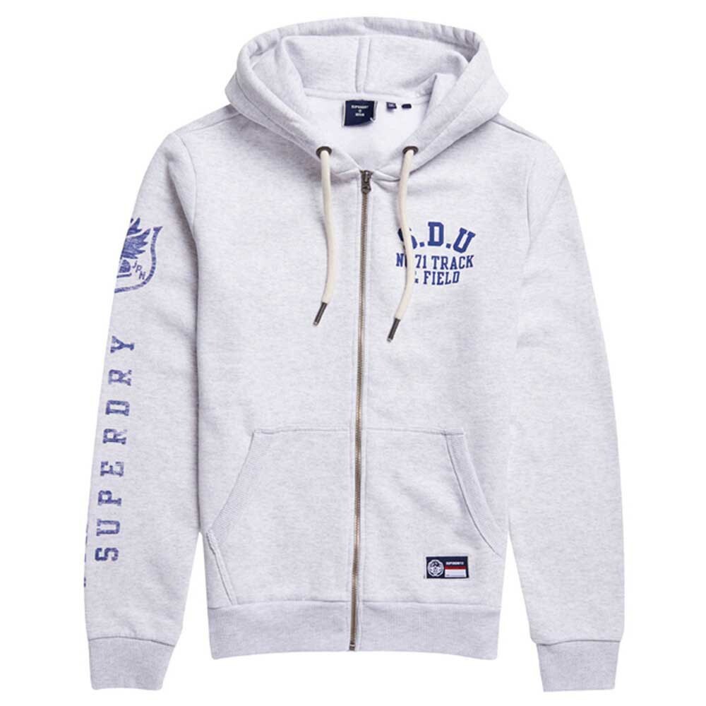 

Толстовка Superdry Track & Field Full Zip, серый