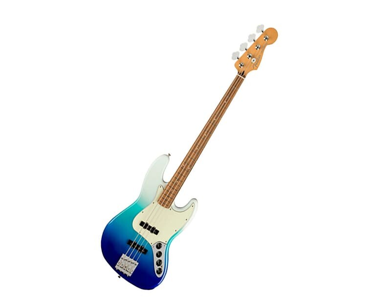 

Fender Player Plus Jazz Bass - Belair Blue с Pau Ferro FB