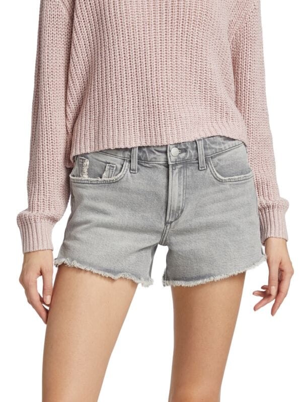 

Джинсовые Шорты Joe's Jeans Ozzie с низкой посадкой, серый