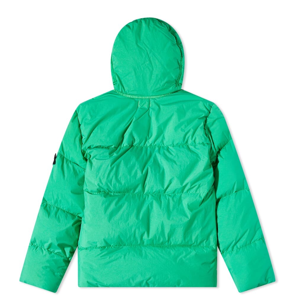 

Куртка из мятого репса, окрашенная в готовом виде Stone Island Junior
