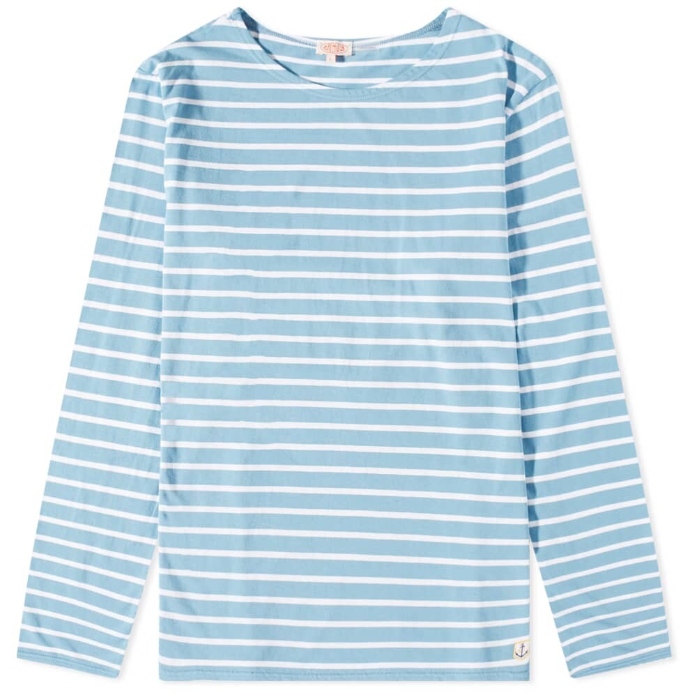 

Футболка Armor-Lux Long Sleeve Mariniere Tee, Синий