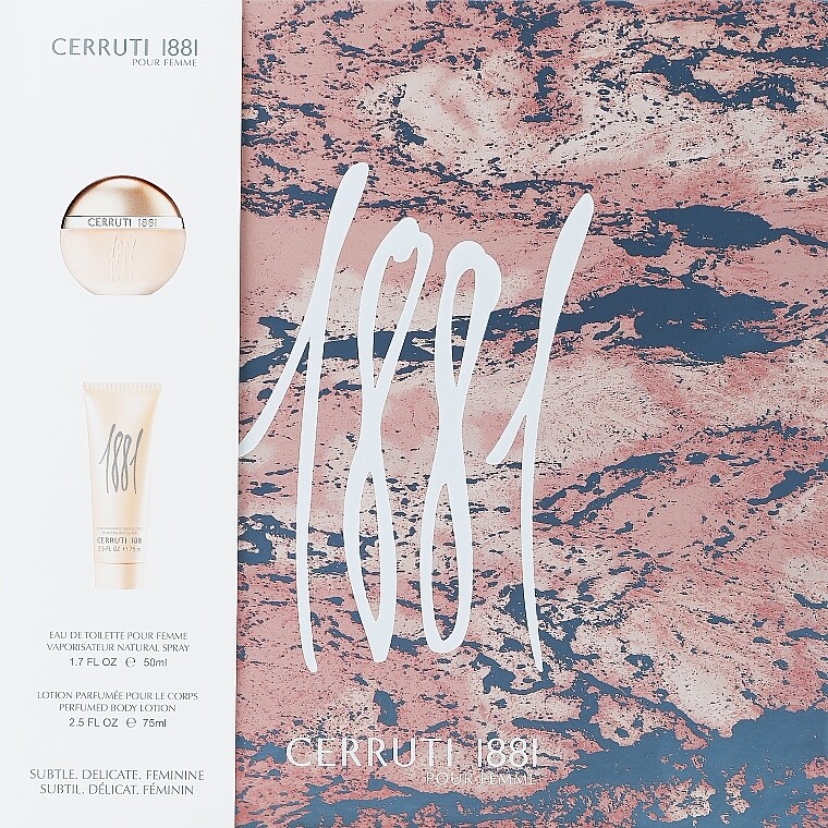 

Парфюмерный набор Cerruti 1881 Pour Femme