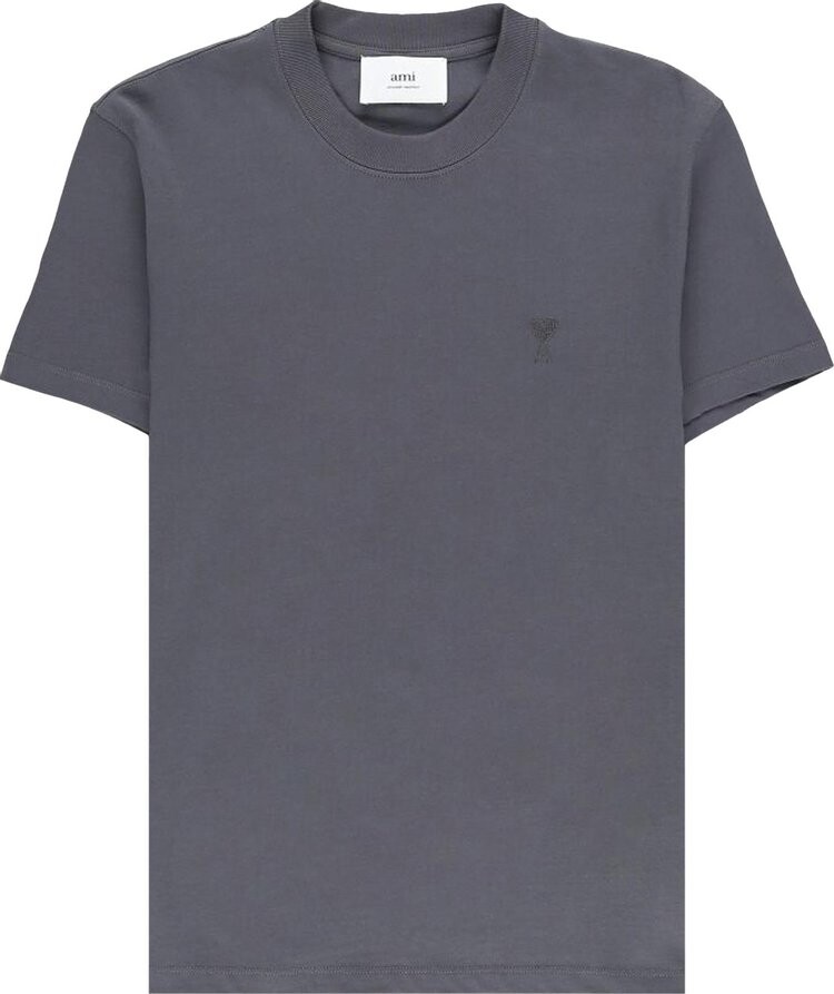 

Футболка Ami T-Shirt Stone Grey, серый