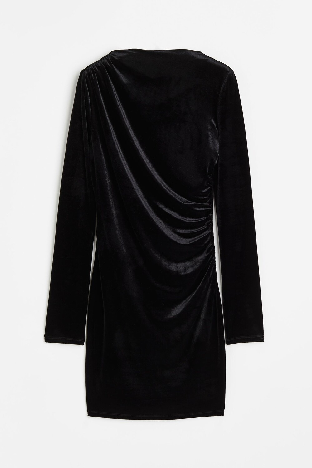 

Платье H&M Gathered Jersey, черный
