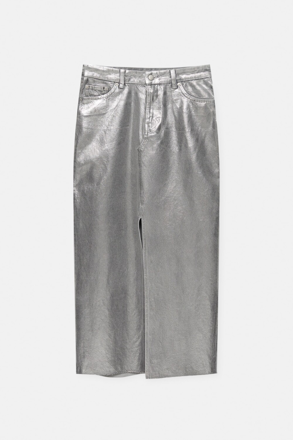 

Юбка Pull&Bear Metallic, серый