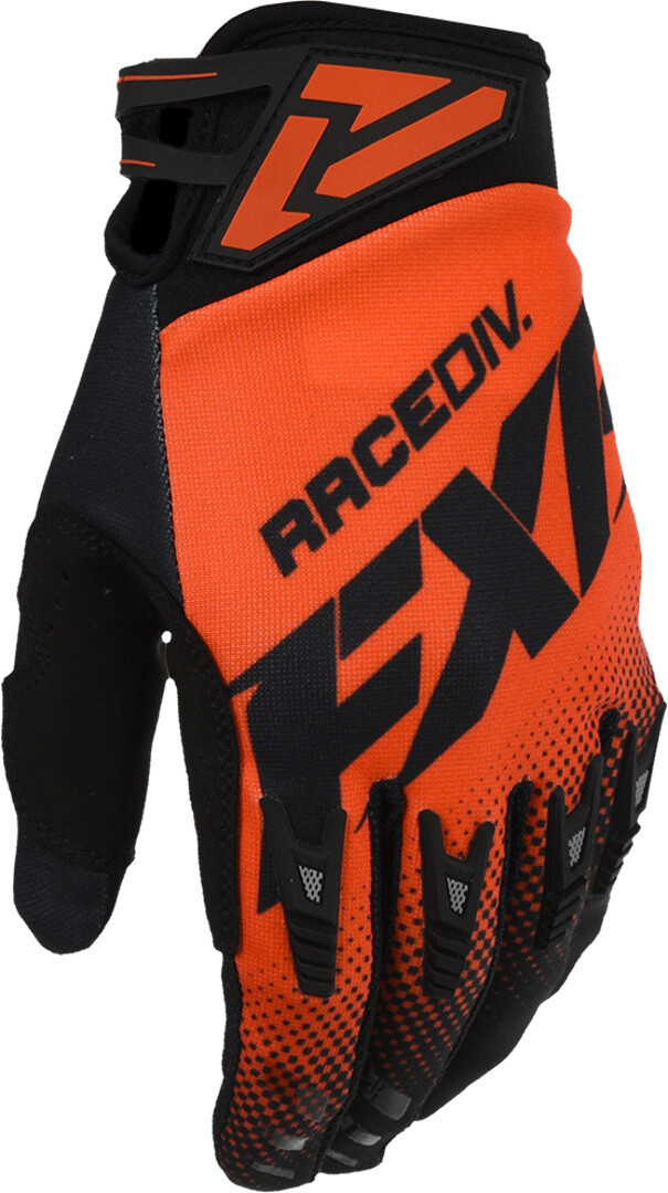 

Перчатки FXR Factory Ride Adjustable для мотокросса, черный/красный