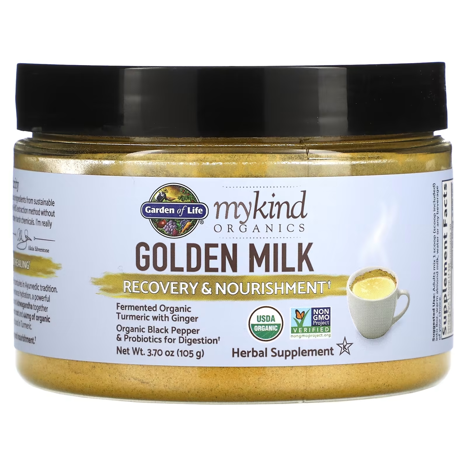 цена Золотое Молоко - Восстановление и Питание Garden of Life MyKind Organics, 105 г