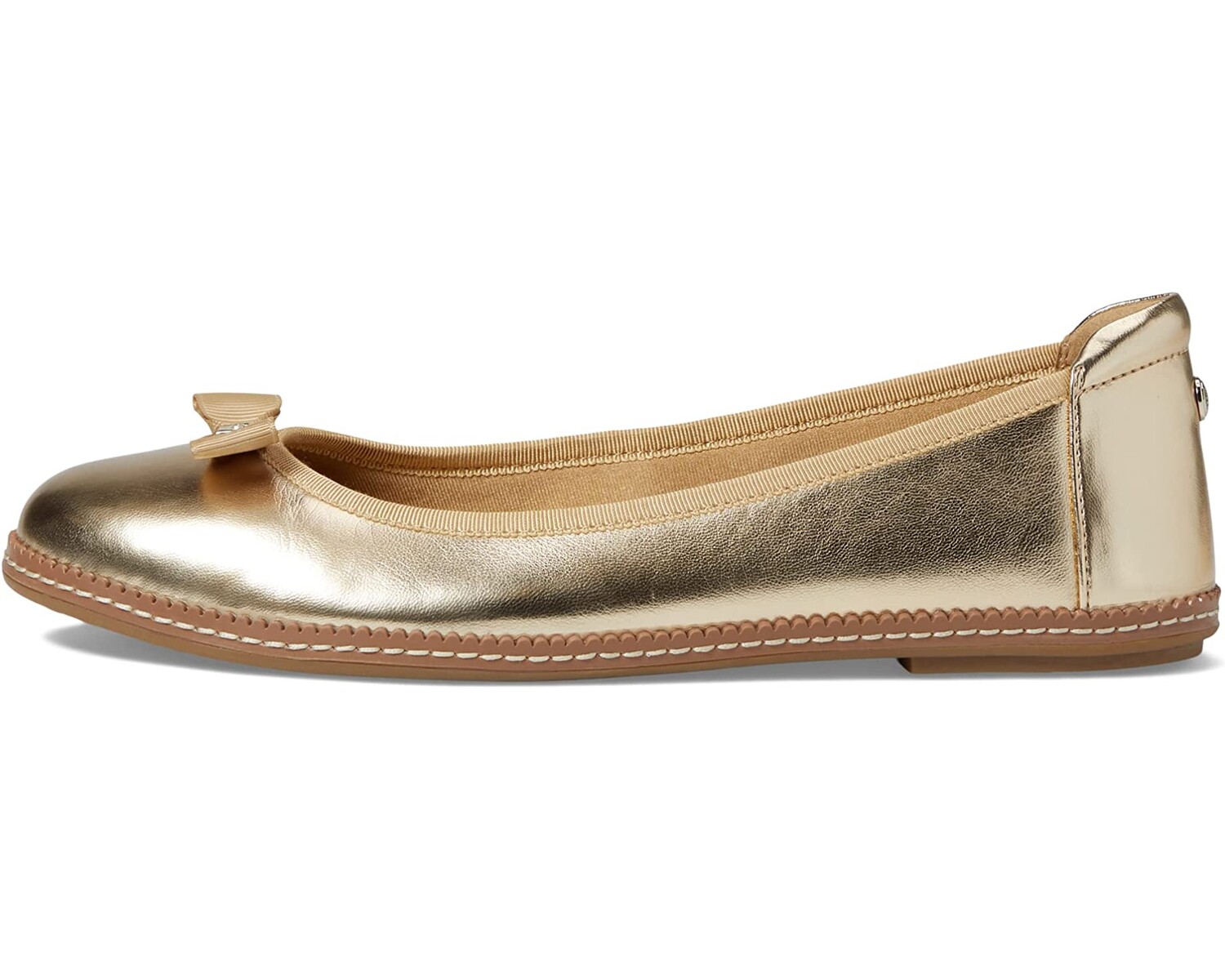 

Туфли на плоской подошве Ember Anne Klein, платина