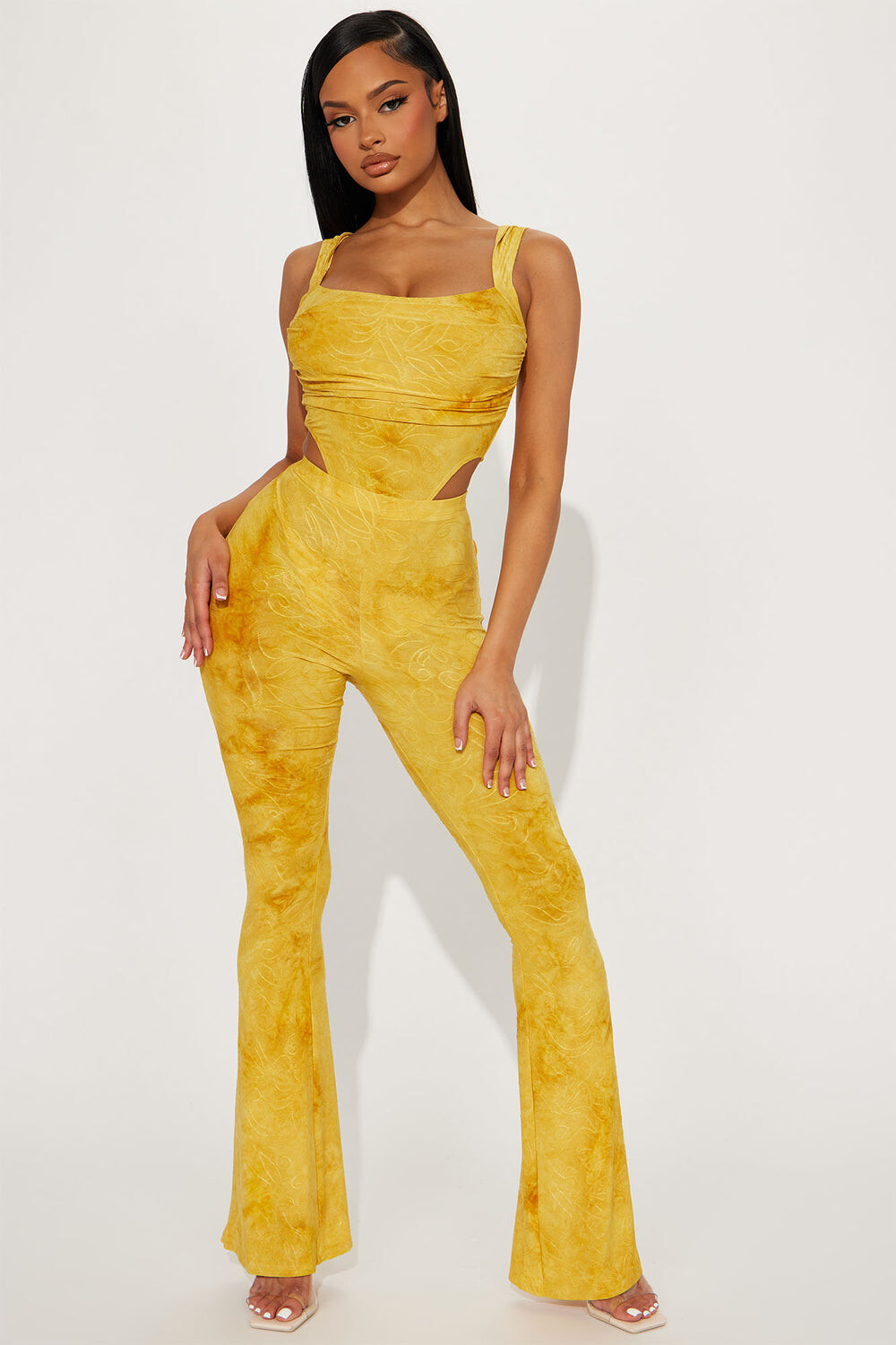 

Брюки Fashion Nova NAF1388, желтый
