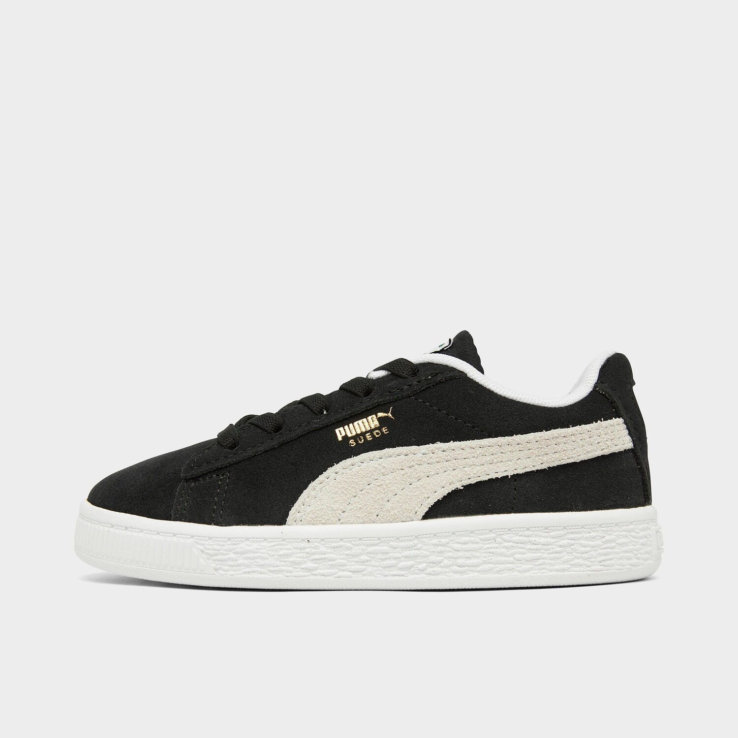 

Повседневная замшевая обувь Puma для мальчиков для малышей, черный