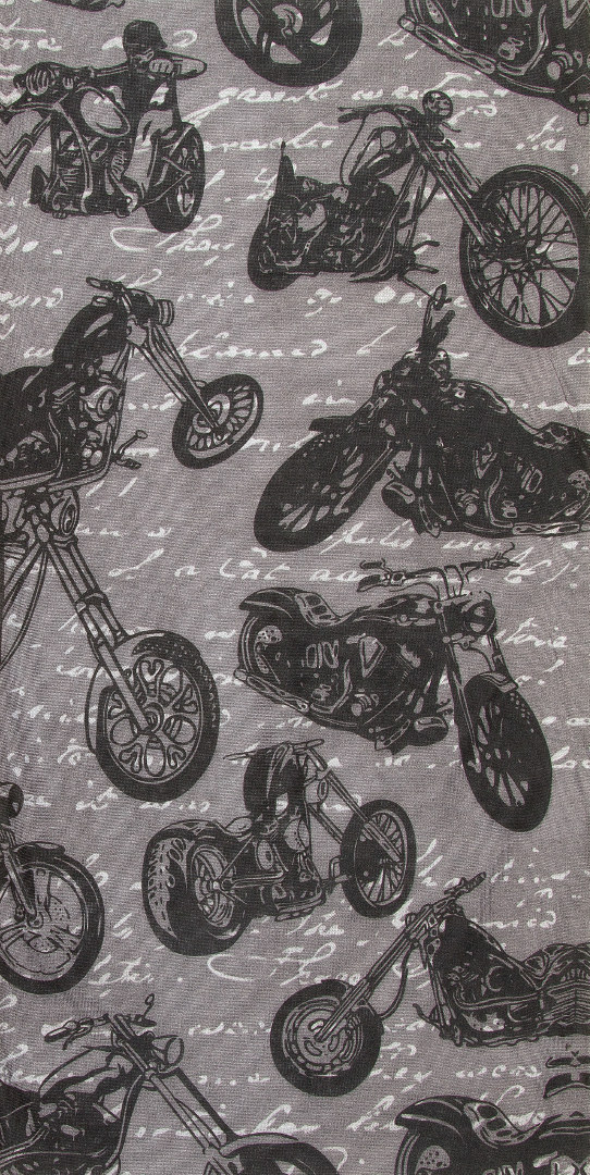 Шарф Modeka Custombike многофункциональный с рисунком