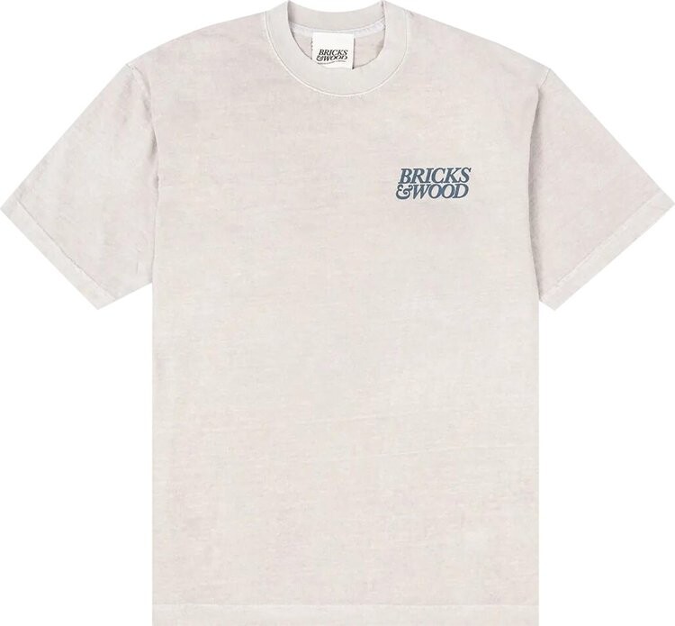 

Футболка Bricks & Wood A South Central Company Logo Tee 'Silver', серебряный