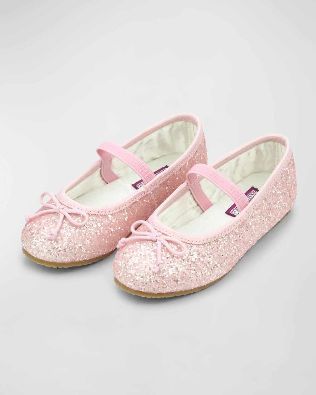 

Туфли на плоской подошве Victoria Sparkle с бантом для девочек, для малышей/малышей/детей L'Amour Shoes, цвет Red
