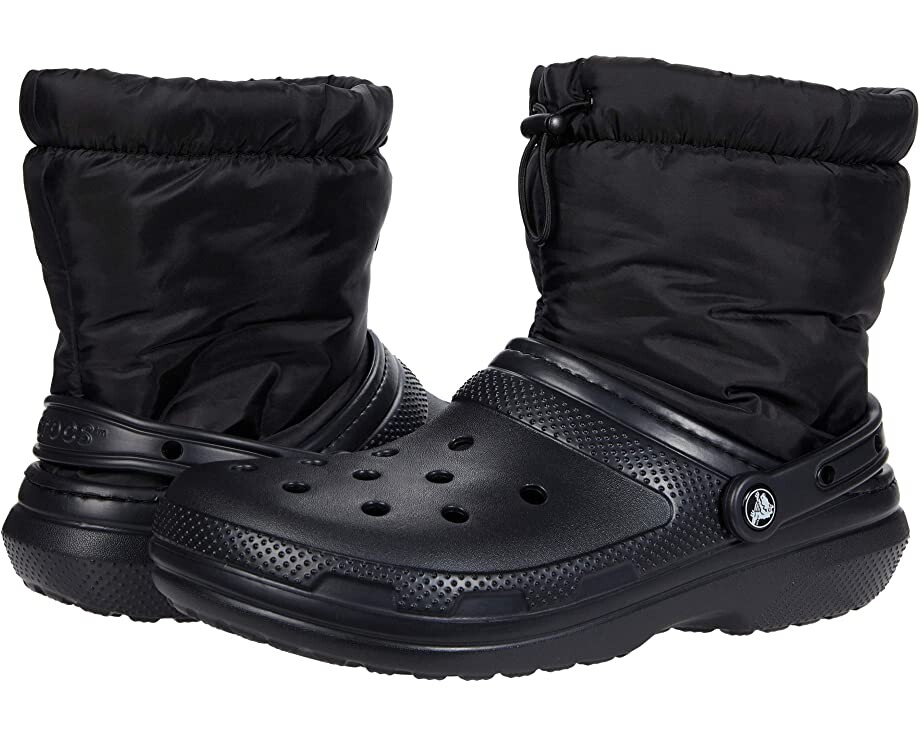 

Ботинки Classic Lined Neo Puff Boot Crocs, черный