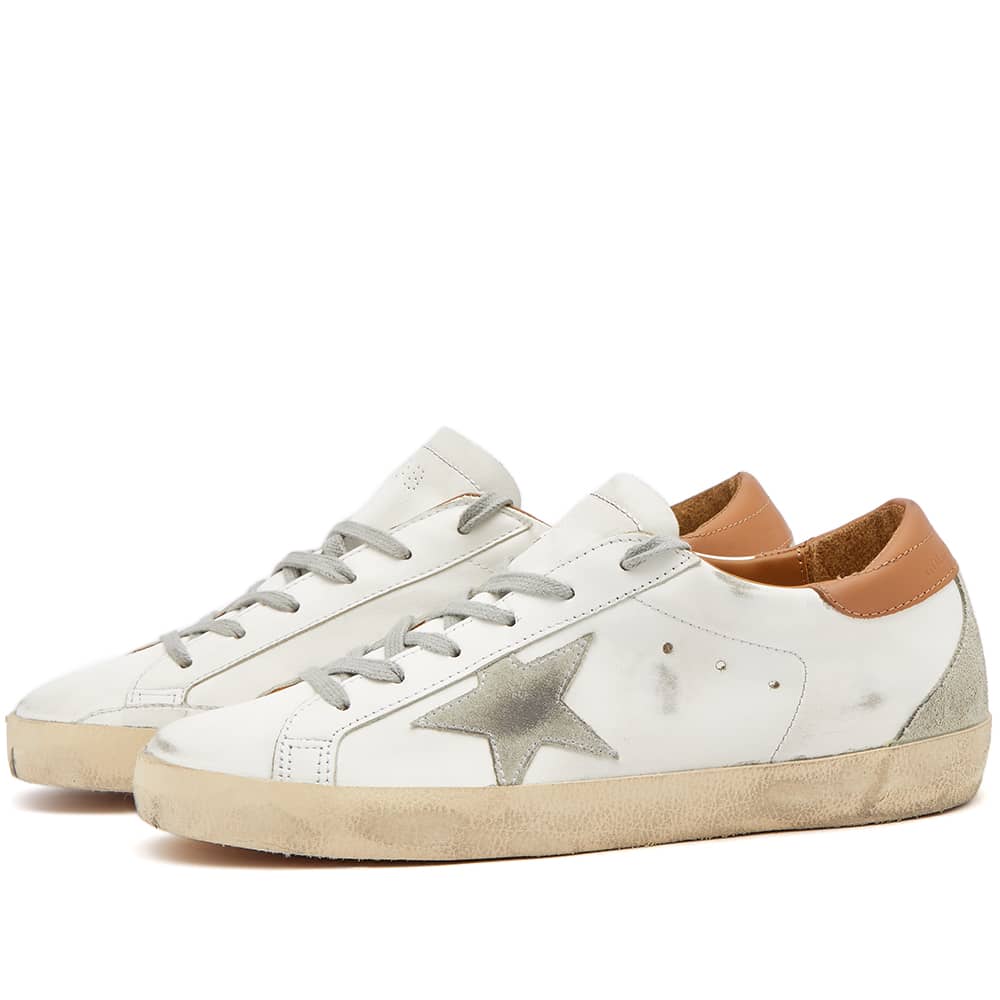 Кроссовки Golden Goose Super Star Leather Sneaker