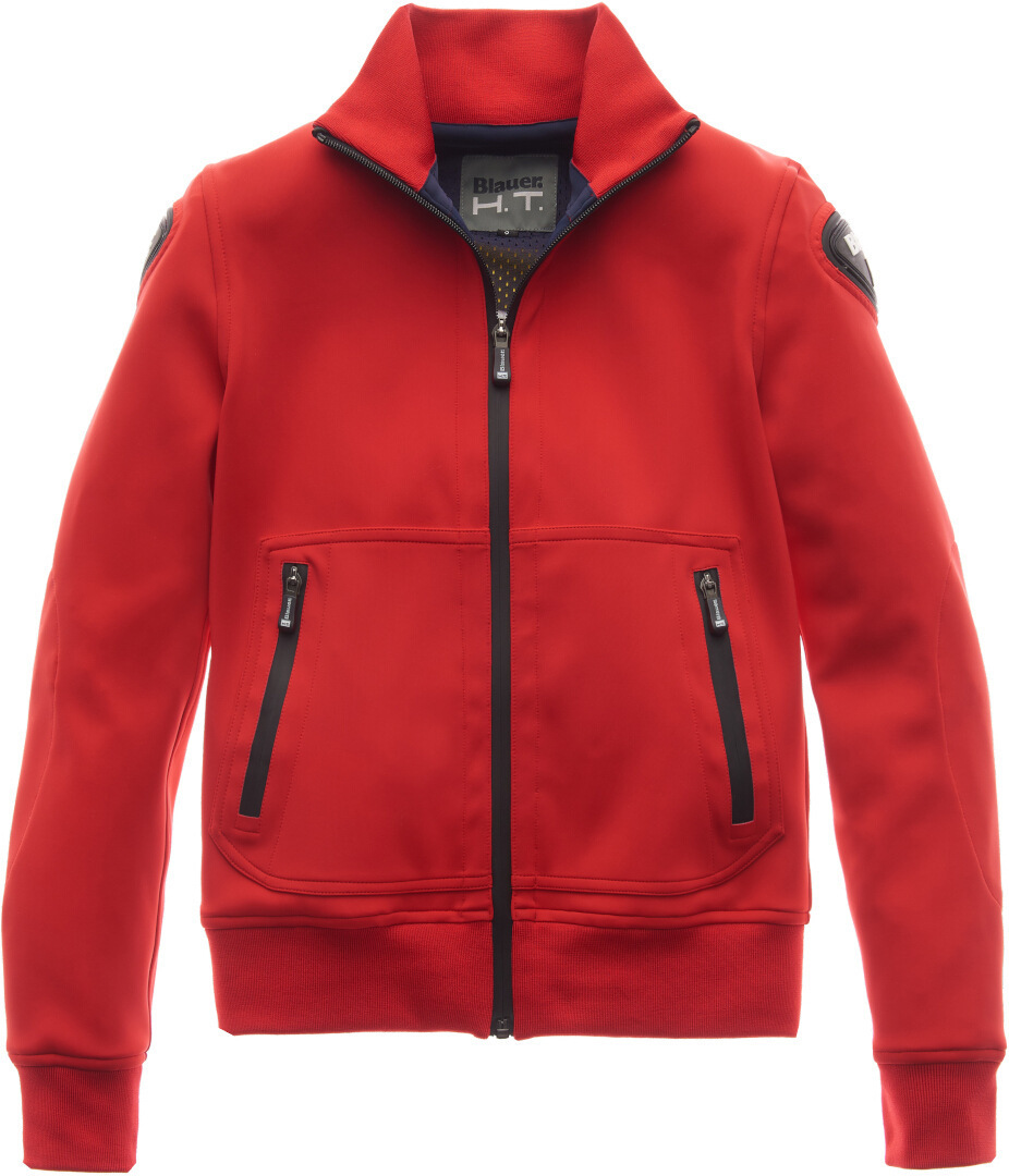 цена Женская мотоциклетная текстильная куртка Blauer Easy Pro с прямым воротником, красный